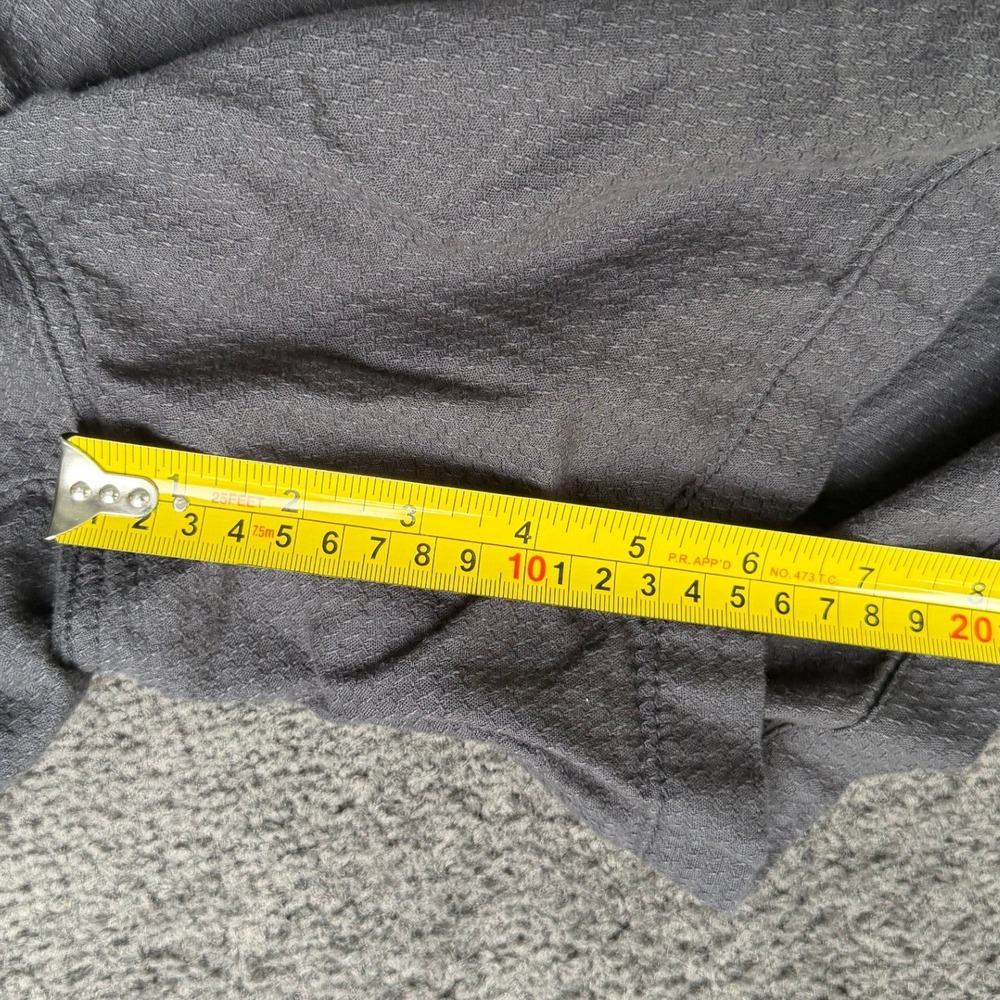 Old Navy Mens Jogger Shorts Charcoal Gray Textured Cotton Size Medium 7in Inseam - Picture 5 of 6